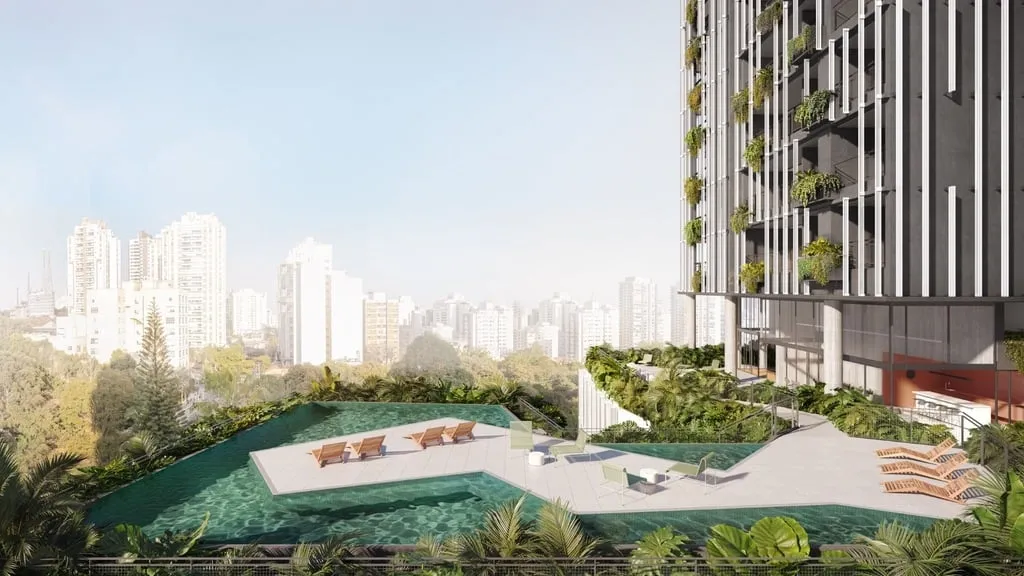 Imagem O Oscar 2525 está no eixo do conhecido espigão da cidade de São Paulo que chega na zona oeste atr...