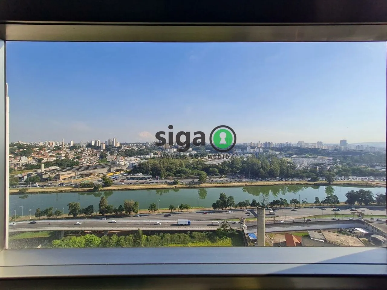 Imagem 26º andar com vista permanente para o Rio Pinheiros | 70 m² | 2 vagas grandes