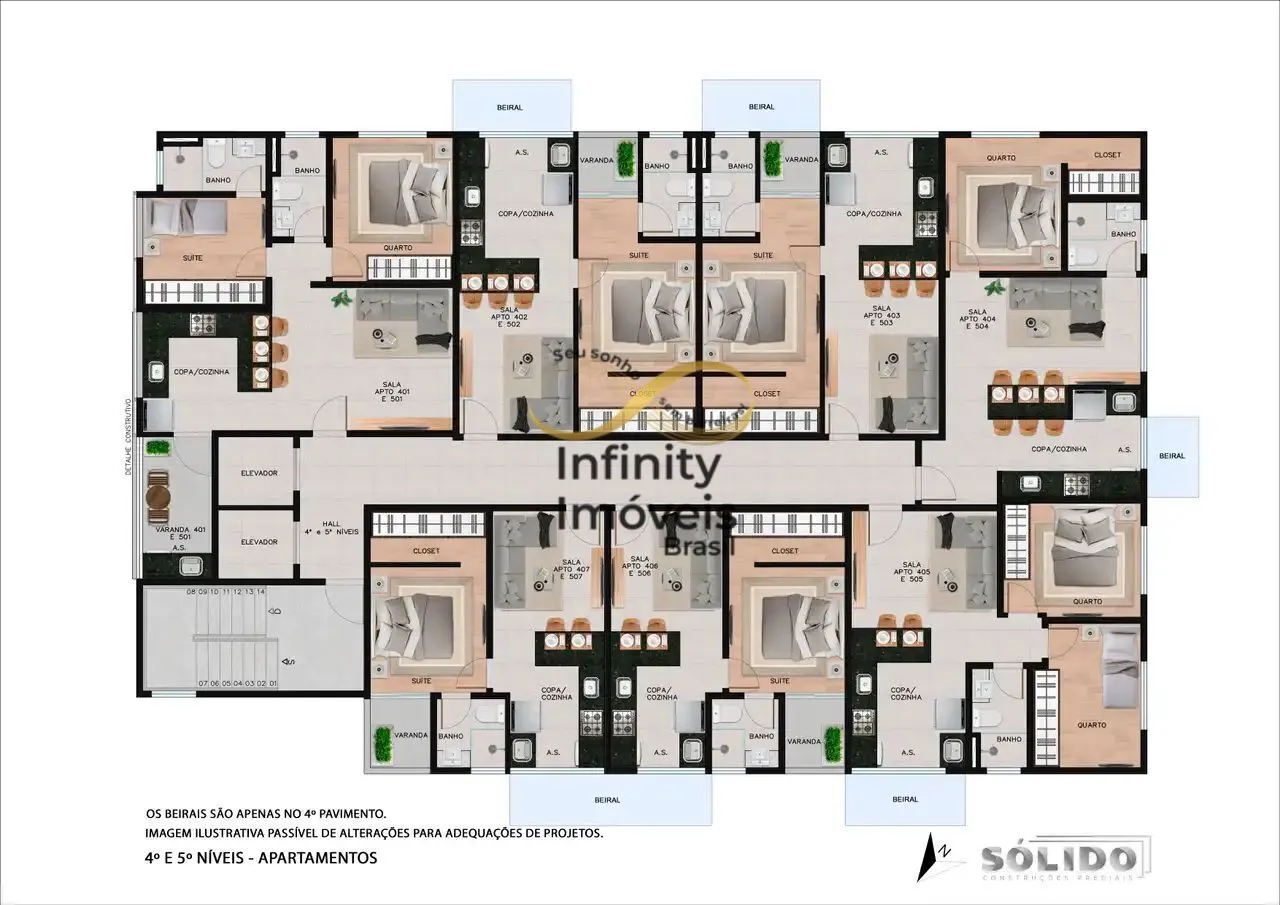 Imagem CEd. Concept One - Apartamento à venda no bairro Lourdes - Belo Horizonte/MG