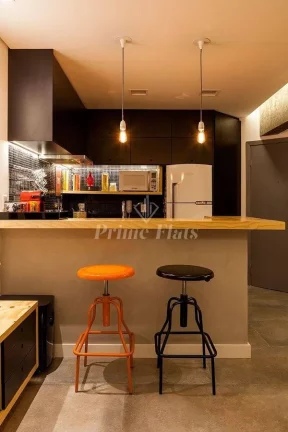 Imagem Flat disponível para venda no Contemporâneo Home e Service, com 42m², 1 dormitório e 1 vaga