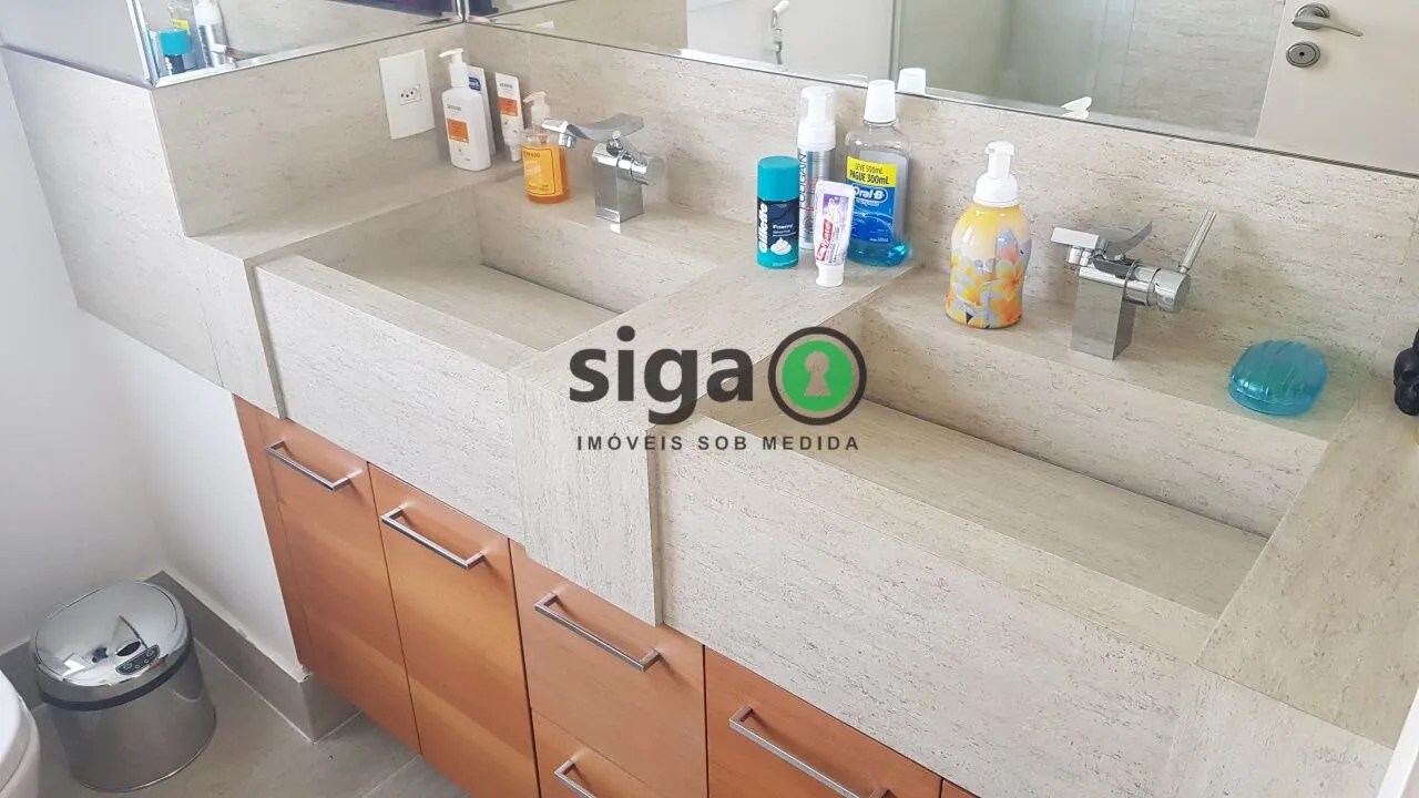Imagem Campo Belo 161m² alto padrão com 3 suítes varanda gourmet e quadra de tênis no condomínio