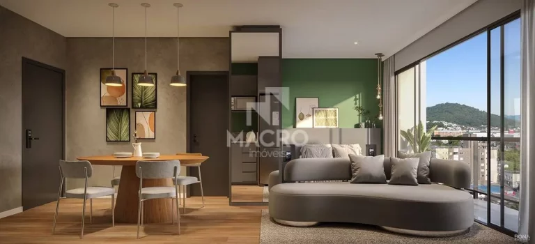 Imagem Estúdio Mobiliado | Boulevard 500 | Nova Brasília | 34m²