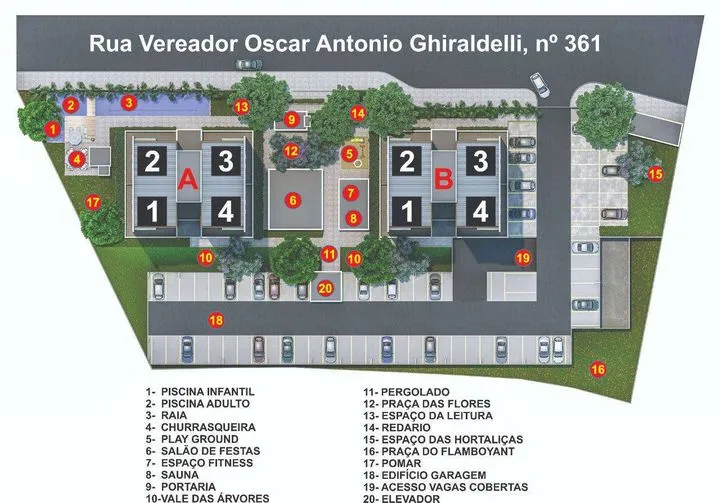 Imagem Apartamento com 2 Quartos à Venda, 58 m² em Jardim Santa Clara Do Lago I - Hortolândia
