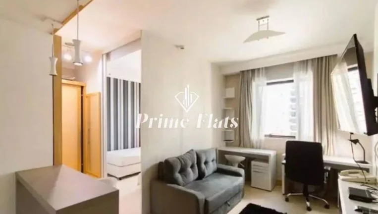 Foto do imóvel Flat disponível para venda no Tryp Higienópolis, com 32m², 1 dormitório e 1 vaga em Rua Maranhão