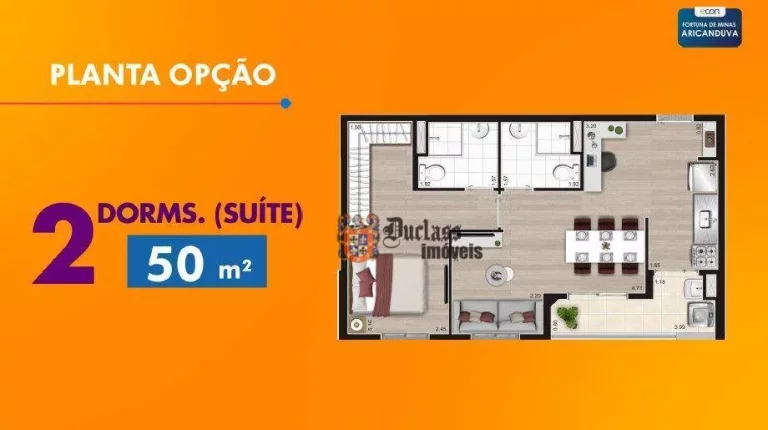 Imagem Apartamento com 2 dormitórios à venda, 50 m² por R$ 379.000,00 - Jardim Arize - São Paulo/SP