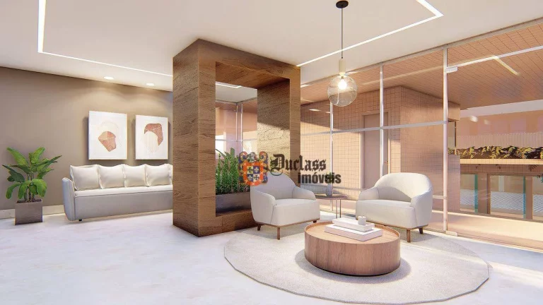 Imagem Apartamento com 2 dormitórios à venda, 79,29 m² por R$ 520.637 - Vila Atlântica - Mongaguá/SP