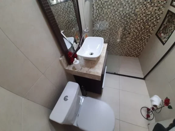 Imagem APARTAMENTO COM 2 DORMITÓRIOS À VENDA, 53 M² POR R$ 290.000,00 - MARAPÉ - SANTOS/SP