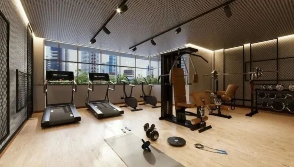 Imagem Flat de 25 m² em Manaíra com suíte, planejados, garagem, piscina e áreas compartilhadas modernas. Ideal para morar ou investir.