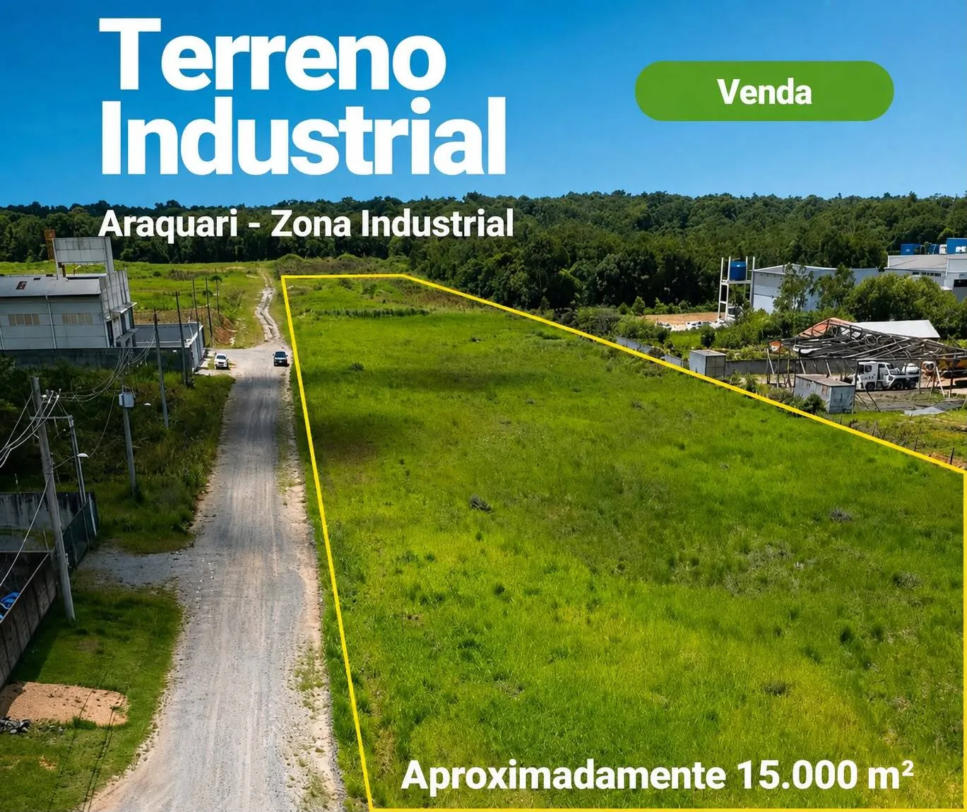 Foto do imóvel Terreno - Área industrial, para Venda em Araquari/SC