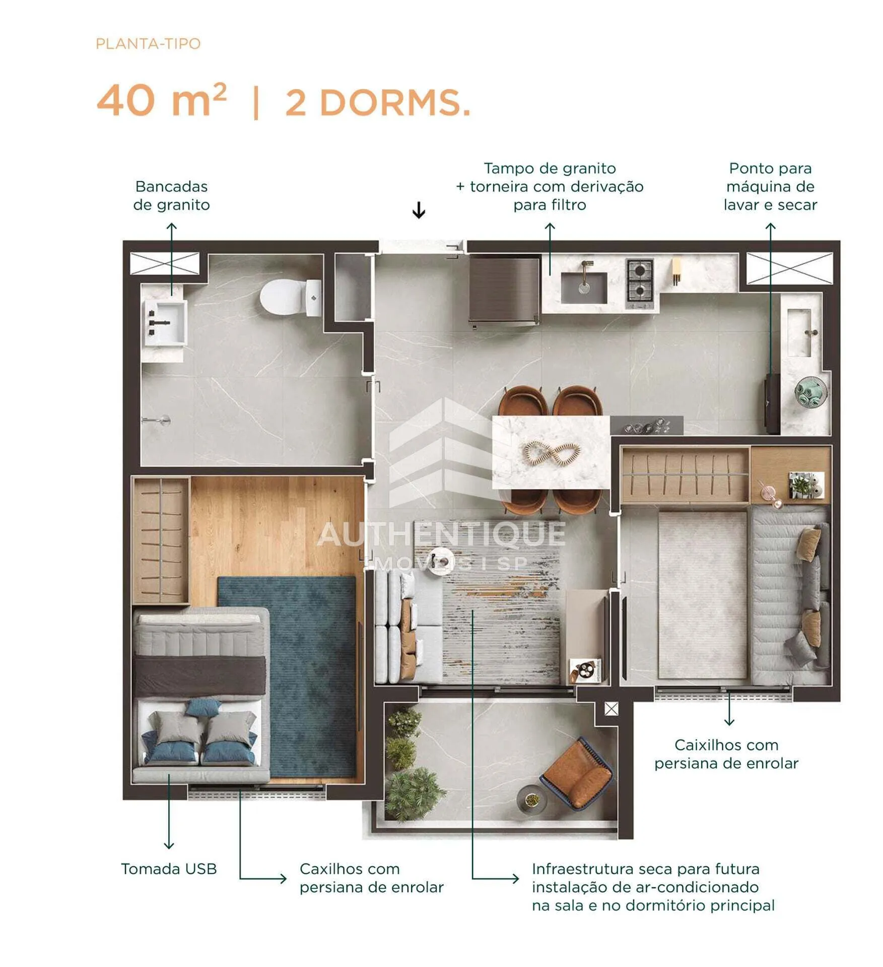 Imagem STAR CAMPO BELO - Apartamento à venda no bairro Campo Belo - São Paulo/SP, Zona Sul