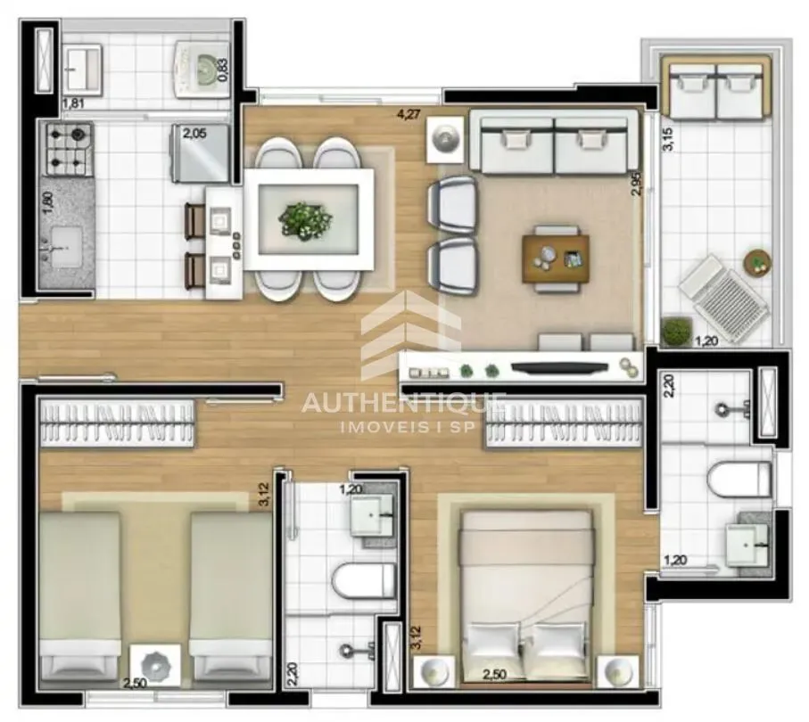 Imagem UPPER SIDE SAUDE - Apartamento à venda no bairro Saúde - São Paulo/SP, Zona Sul