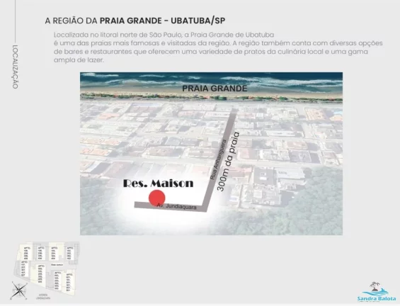 Imagem Apartamento Praia Grande/ 2 dormitórios sendo 1 suíte mais lavabo