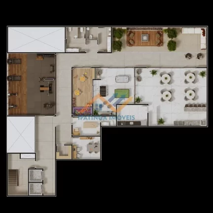 Imagem Apartamento na planta com financiamento próprio no bairro Iguaçu em Ipatinga/MG