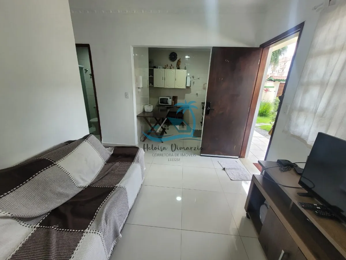 Imagem Apartamento térreo com 2 dormitórios, mobiliado, à venda em Ubatuba no Itaguá