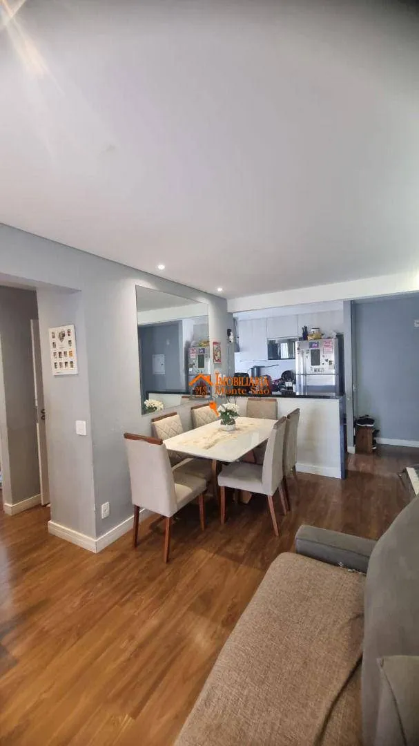 Imagem Apartamento de 3 Quartos com Suíte, Planejados e Vista Livre no Condomínio Inside - 69m² e 2 Vagas!