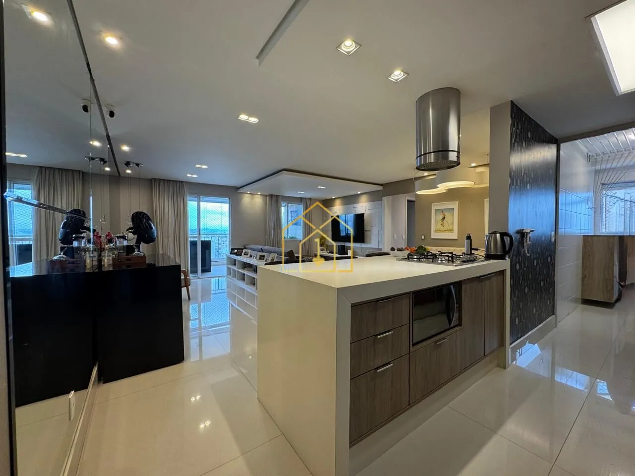 Foto do imóvel Apartamento à venda 115m² 3 quartos 1 suíte 2 vagas | Vila Valparaíso - Santo André - SP