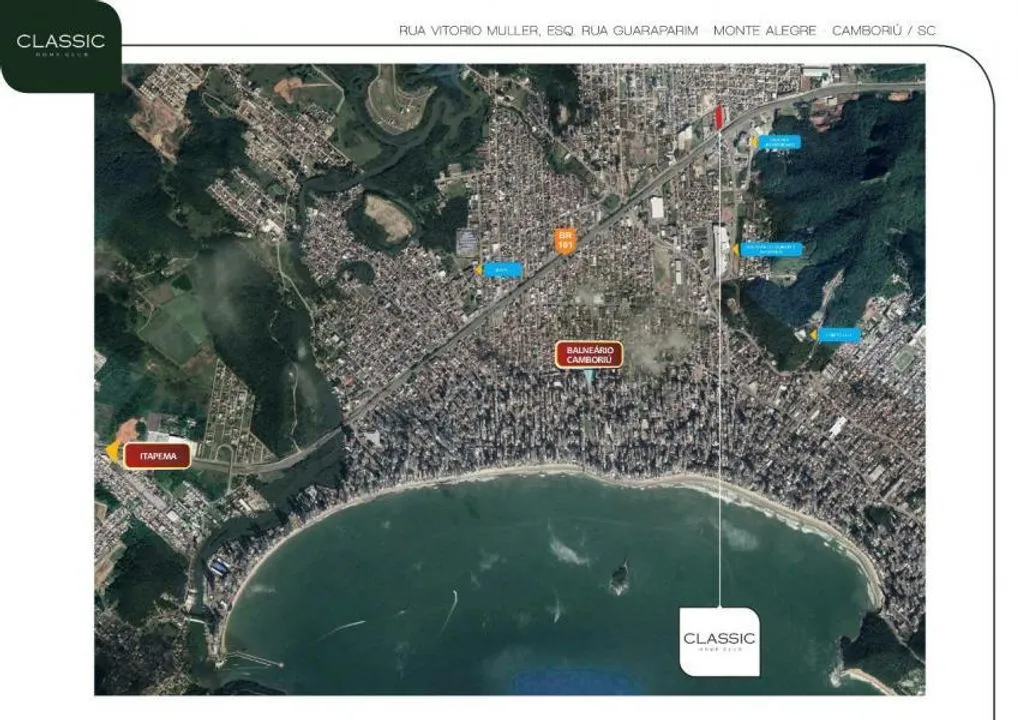Imagem Apartamento Zona Central para Venda em Balneário Camboriú, Municípios, 2 dormitórios, 1 suíte, 2 banheiros, 1 vaga