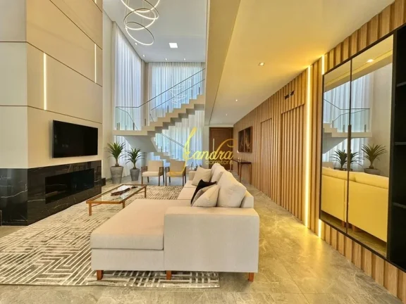 Imagem Casa condomínio fechado Xangri-la com 5 suítes 452m² mobiliado e decorado