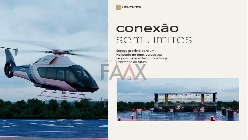 Imagem Salas comerciais á venda Tree Tower em Guarapuava PR Cidade dos Lagos