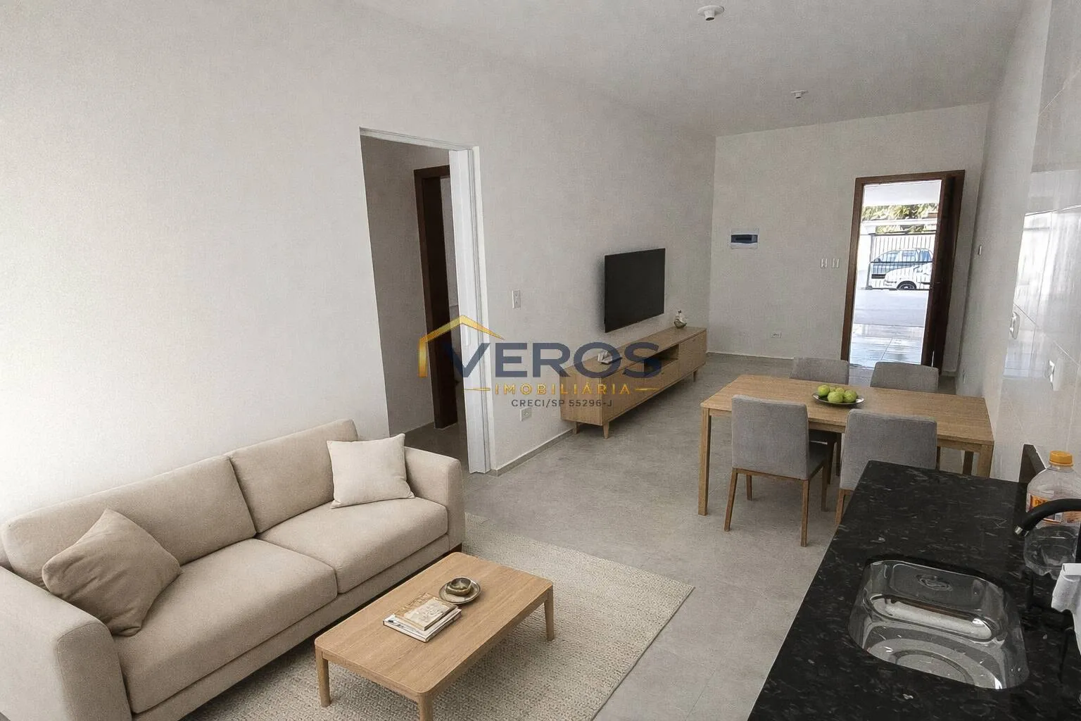 Imagem Apartamento em construção 02 quartos a 500m da praia Massaguaçu em Caraguá