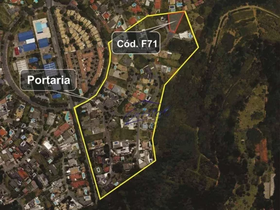 Foto do imóvel Terreno à venda, 1483 m² - Condomínio Passárgada D - Granja Viana - Cotia/SP