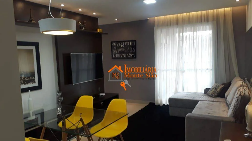 Imagem Apartamento com 2 dormitórios à venda, 56 m² por R$ 360.000,00 - Tranquilidade - Guarulhos/SP