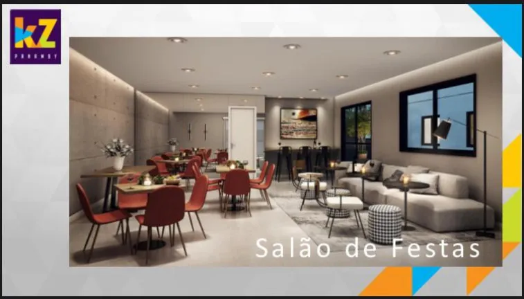 Imagem Apartamento com 2 Quartos à Venda, 40 m² em Jardim Santo Antônio - São Paulo