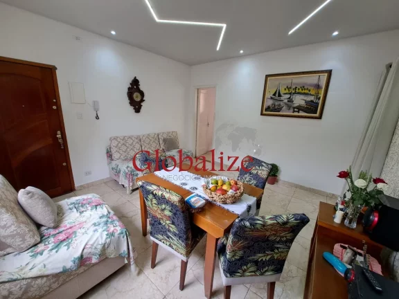 Imagem Apartameno à venda com 70m², 2 quartos, 1 banheiro por R$350.000,00 no Embaré em Santos