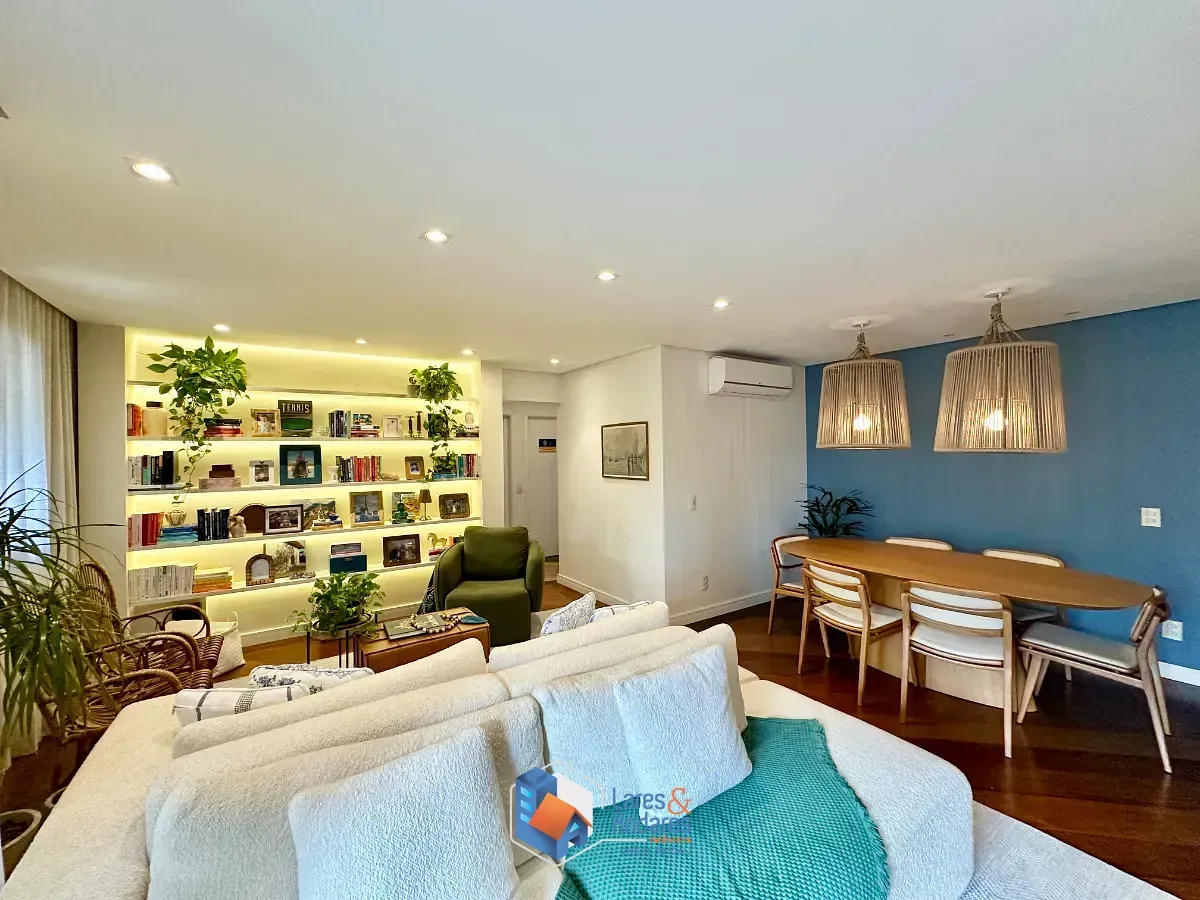 Imagem Apartamento para venda em Santo Amaro com 3 quartos, sendo 2 suítes, 120m²