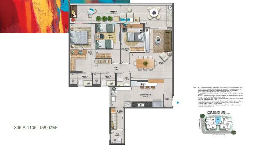 Imagem Apartamentos de Luxo no Ingá - 2 a 3 Vagas e Lazer Completo