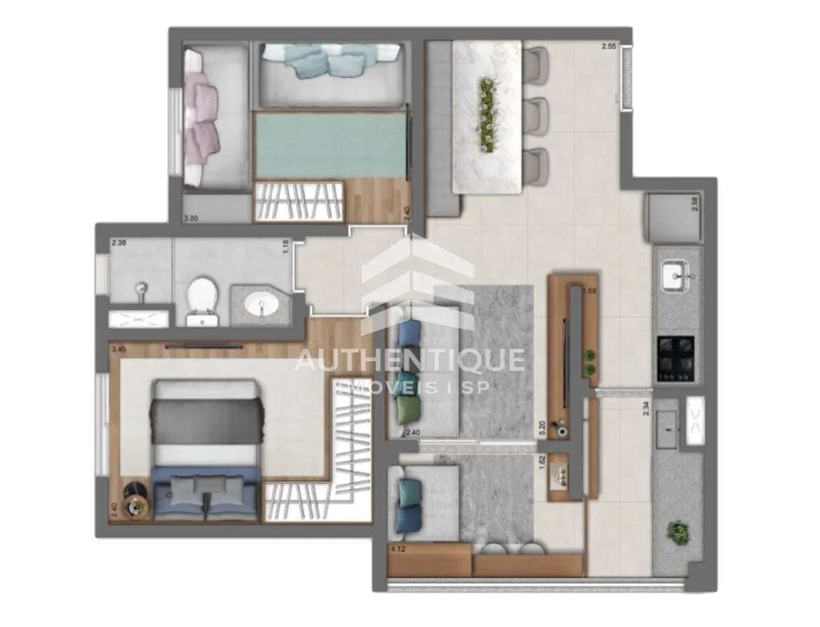 Imagem LIVING CONCEPT PANAMBY. - Apartamento à venda no bairro Panamby - São Paulo/SP, Zona Sul