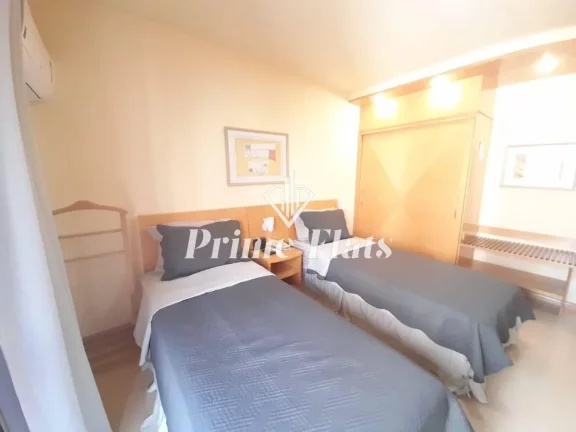 Imagem Flat disponível para venda no Hotel Intercity Interative Jardins, com 23m², 1 dormitório e 1 vaga