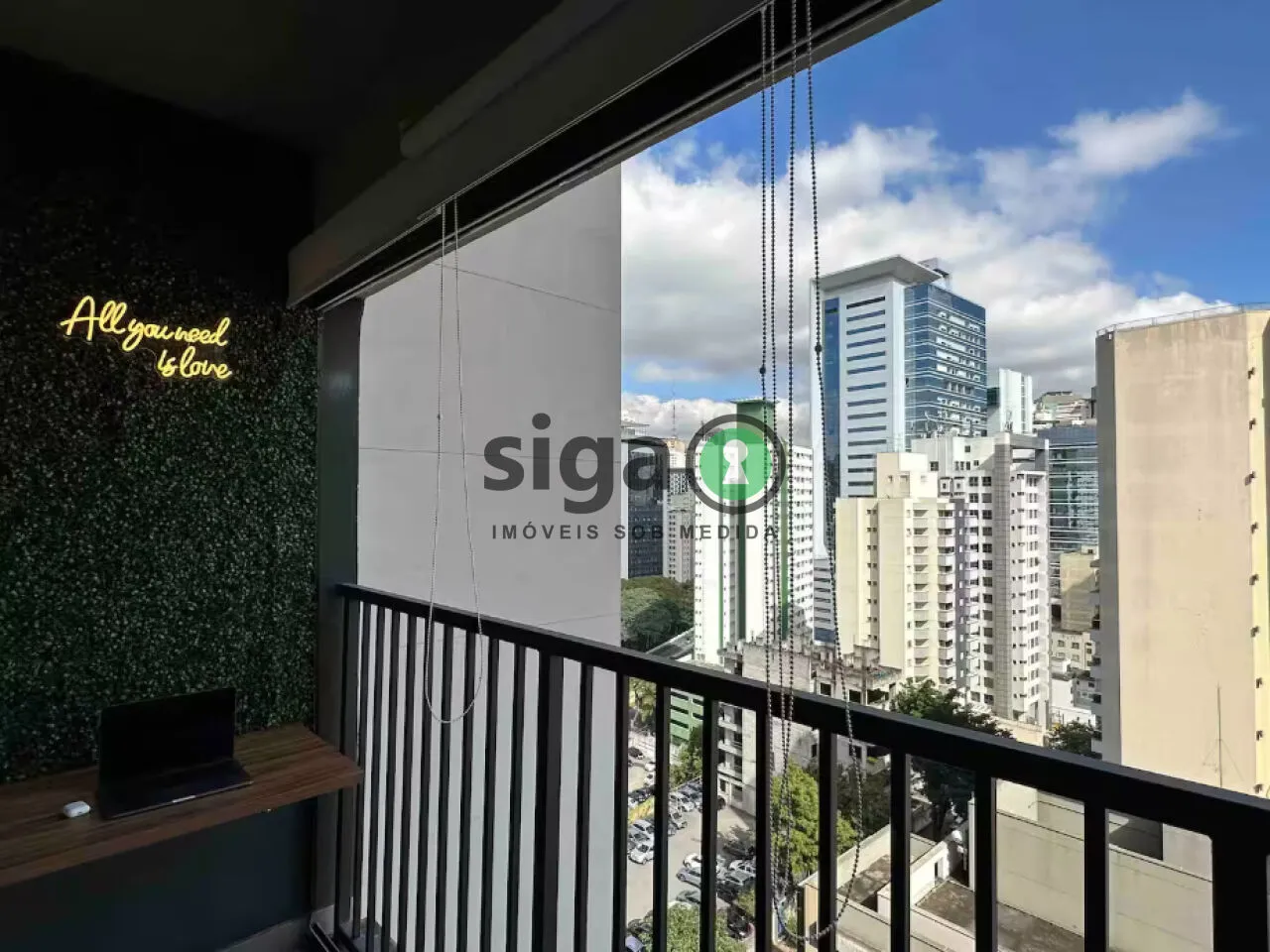 Imagem Apartamento com 01 quarto para venda na Bela Vista - Mobiliado