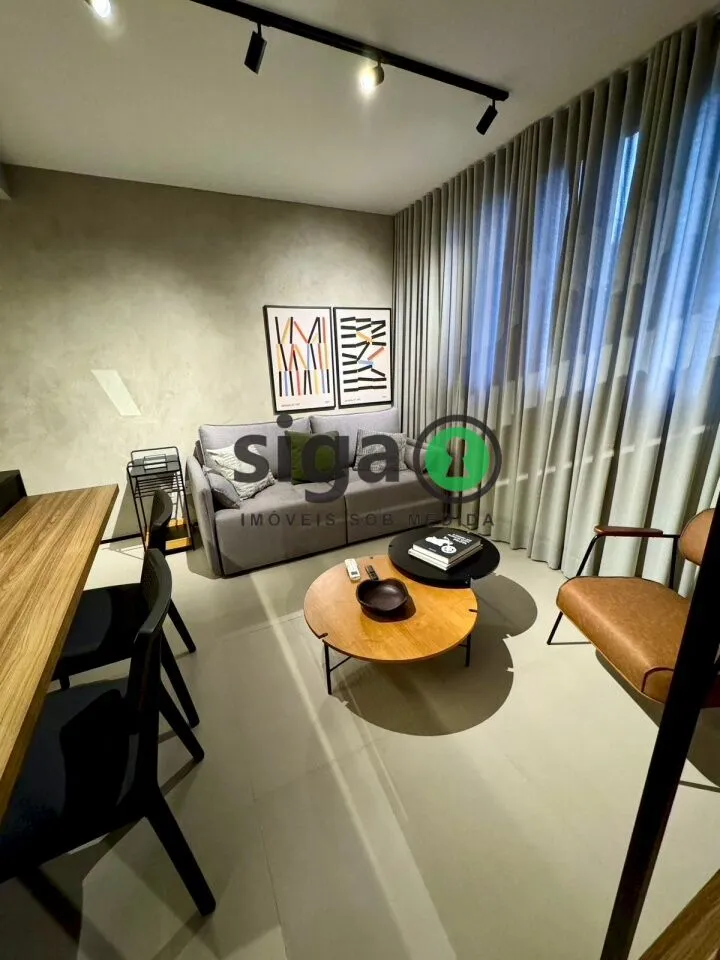 Imagem Apartamento para locação 38m² com vaga todo mobiliado localizado no eixo Berrini x Chucrizaidan.