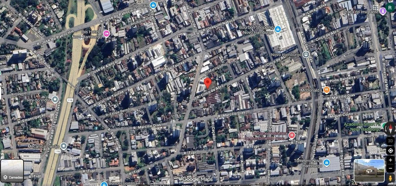 Imagem 4 terrenos planos rua 5 de Abril e rua Maringá Total: 1.277,03 m² B. Rio Branco