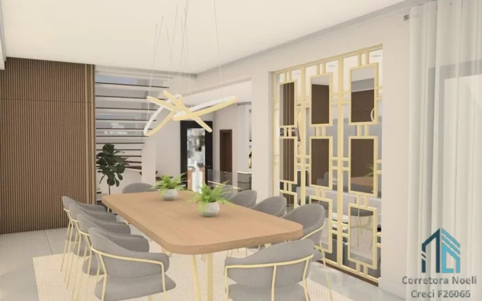 Imagem Casa MOBILIADA LINDA em condomínio, 04 suítes, 04 vagas, em Blumenau SC