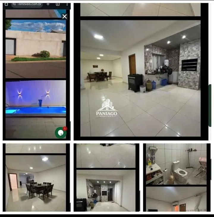 Imagem Casa co Piscina a Venda no Bairro Paiaguás em Várzea Grande