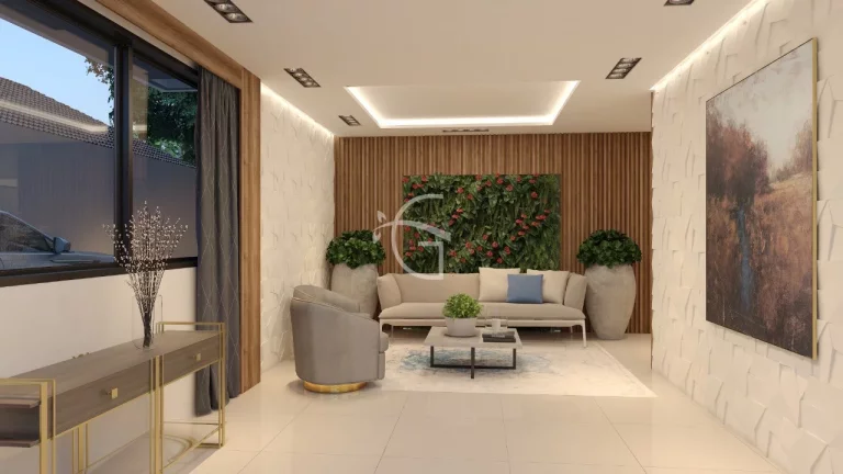 Imagem Apartamento de alto padrão para venda no América em Joinville, com uma área de lazer completa e totalmente mobiliada e decorada.