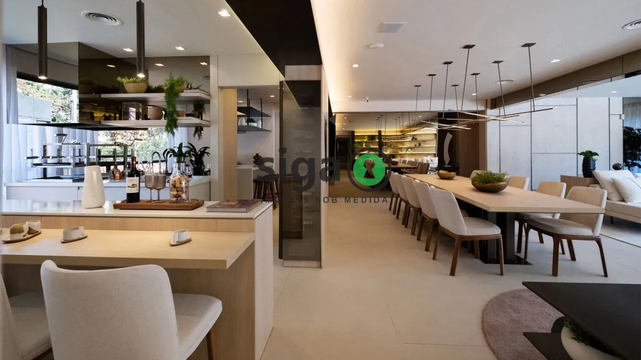 Imagem Apartamento para sua família de 262m² no Brooklin com 4 Suítes e 4 Vagas