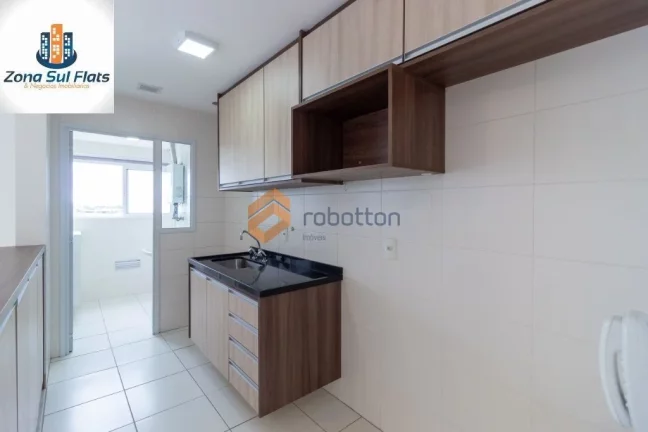 Imagem Apartamento Para Alugar No Campo Belo Com 1 Dormitório e 1 Vaga