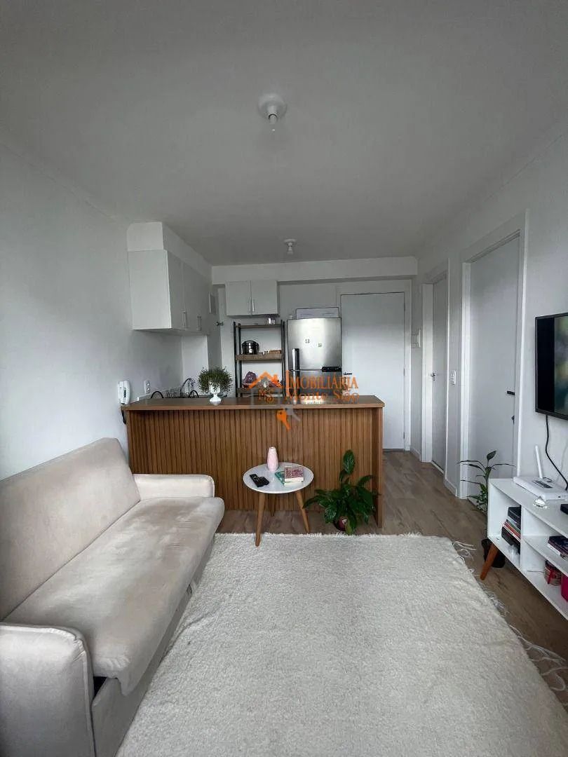 Imagem Apartamento com 1 dormitório à venda, 27 m² por R$ 297.000,00 - Vila das Bandeiras - Guarulhos/SP