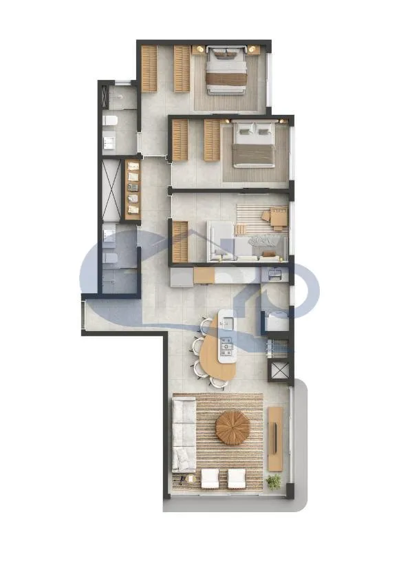 Imagem Apartamento a venda com 3 dormitorios no centro de Torres/RS