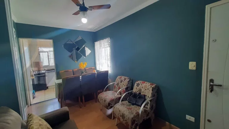 Imagem Apartamento de 2 quartos, 1 sacada, 1 banheiro, 1 vaga de garagem e 74,00 m² no Taboão