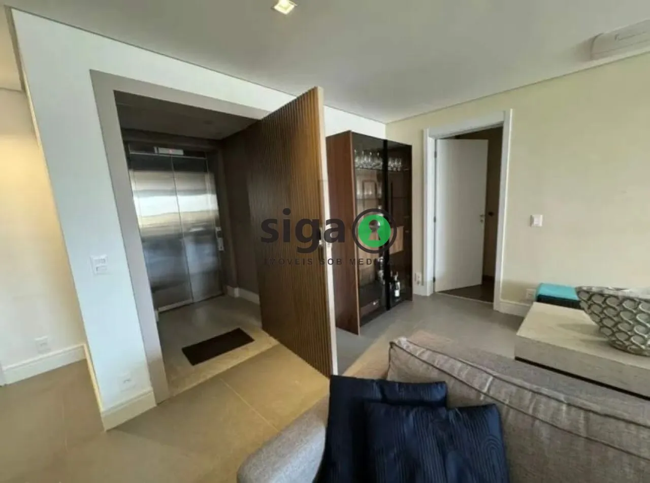Imagem Apartamento à venda no Brooklin - 157 m² | 3 suítes | Varanda gourmet | Alto padrão