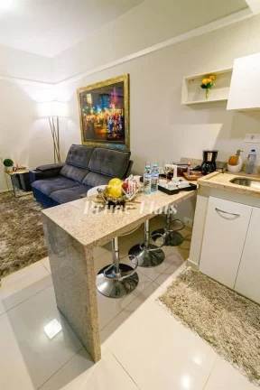 Imagem Flat disponível para venda no Ninety Hotel no Jardim Paulista, com 33m², 1 dormitório e 1 vaga