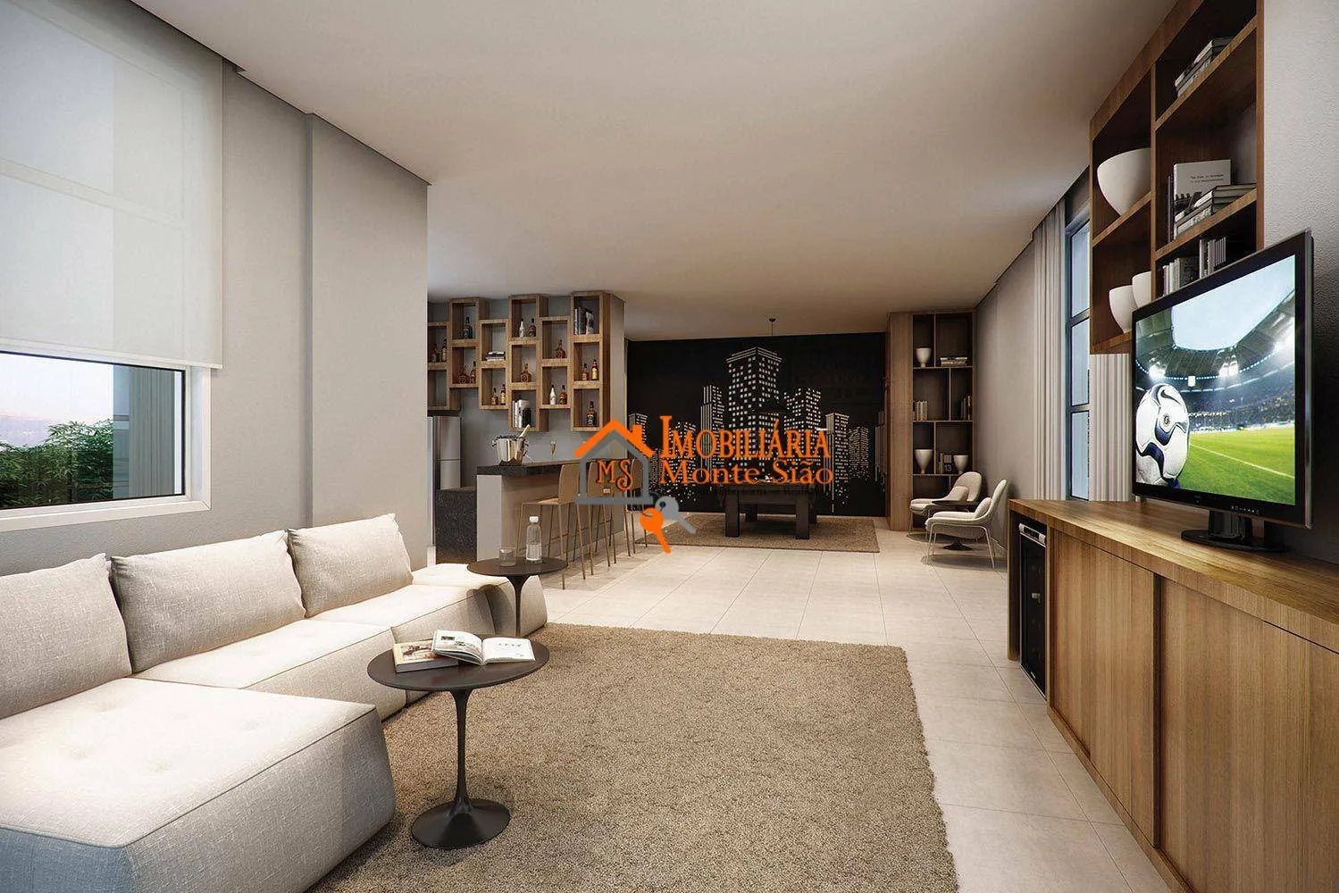 Imagem Apartamento com 2 dormitórios à venda, 56 m² por R$ 528.424,00 - Jardim Flor da Montanha - Guarulhos/SP