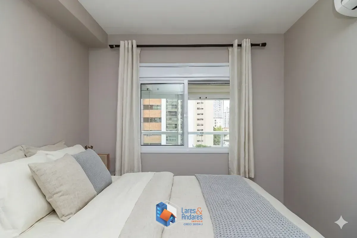 Imagem Apartamento para venda em Indianópolis com 1 quarto, sendo 1 suíte, 48m²