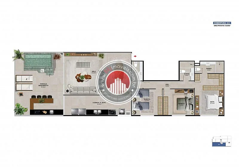 Imagem Apartamento a Venda no bairro Barra da Tijuca - Rio de Janeiro, RJ