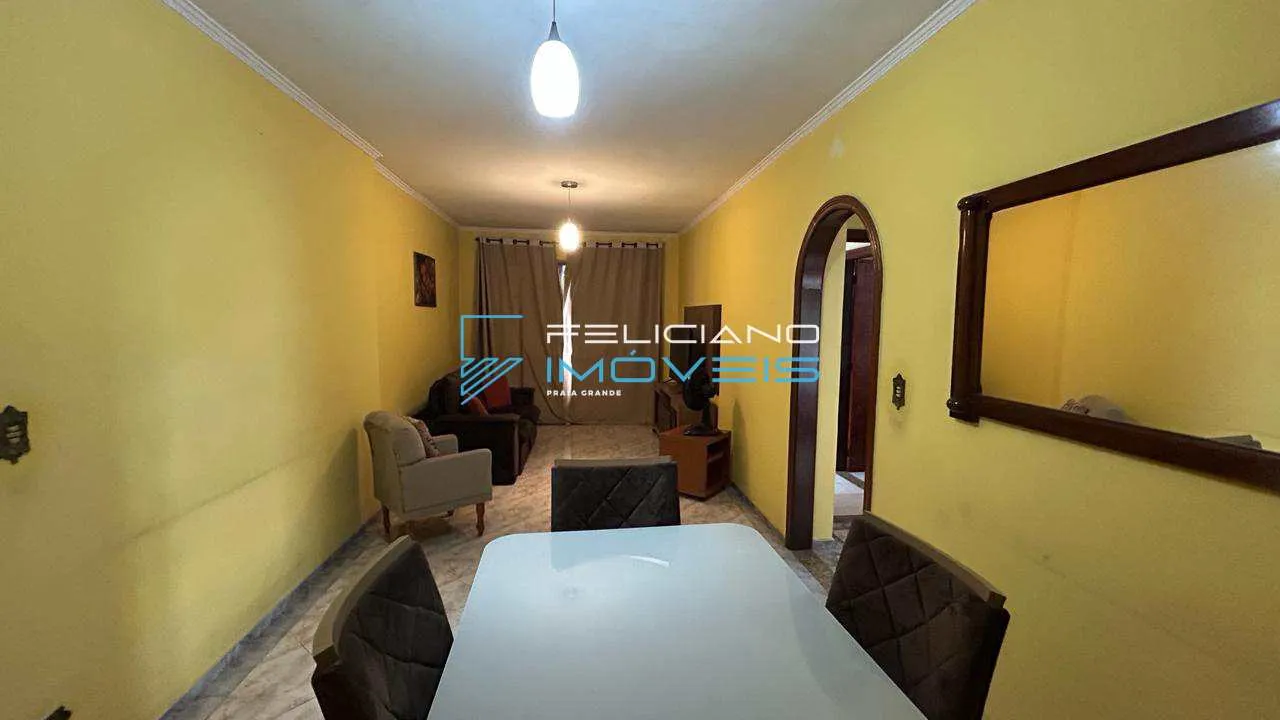 Imagem Apartamento com 2 quartos, Guilhermina, Praia Grande - R$ 620 mil, Cod: 7411
