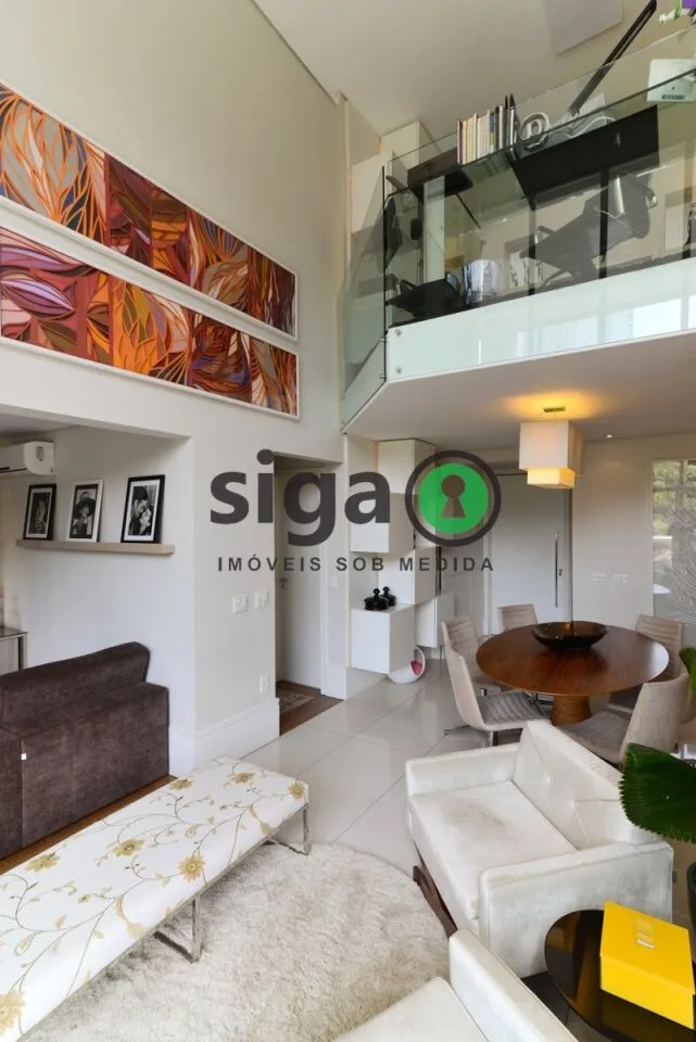 Imagem Apartamento para alugar mobiliado! de 110 metros, 1 suíte e Home Office no Panamby